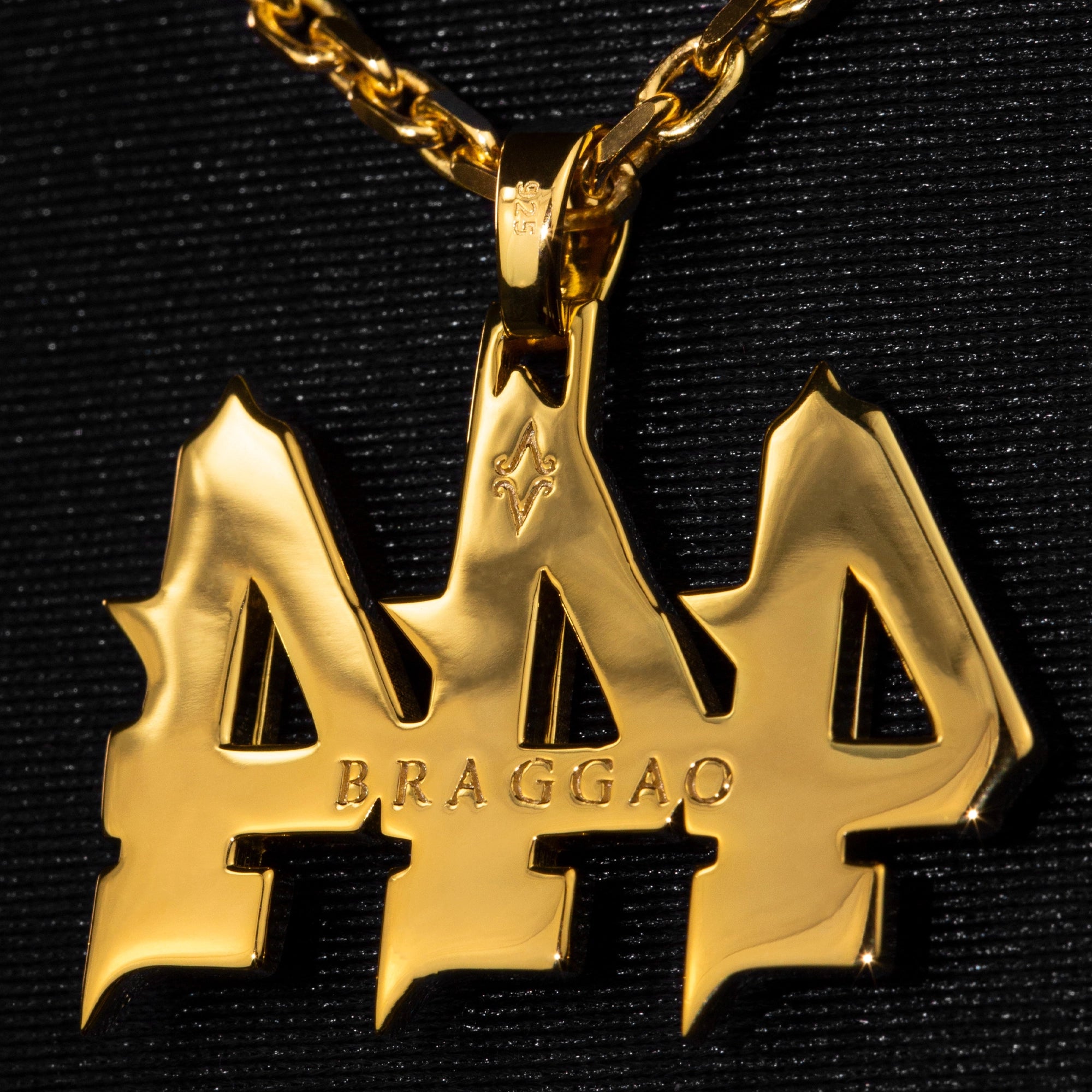 Set 444 Chain + Pendant 18k Gold-Plated