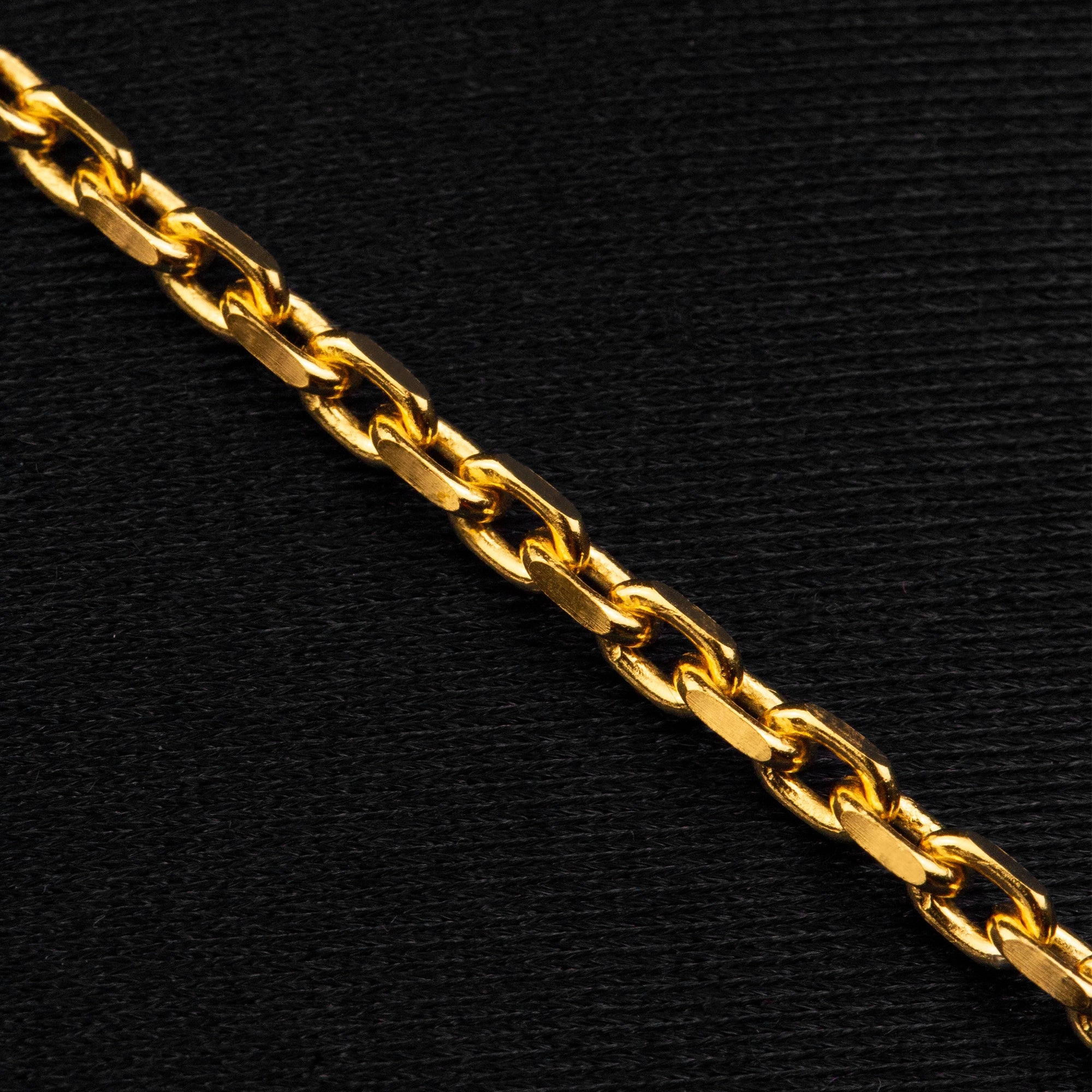 Set 444 Chain + Pendant 18k Gold-Plated