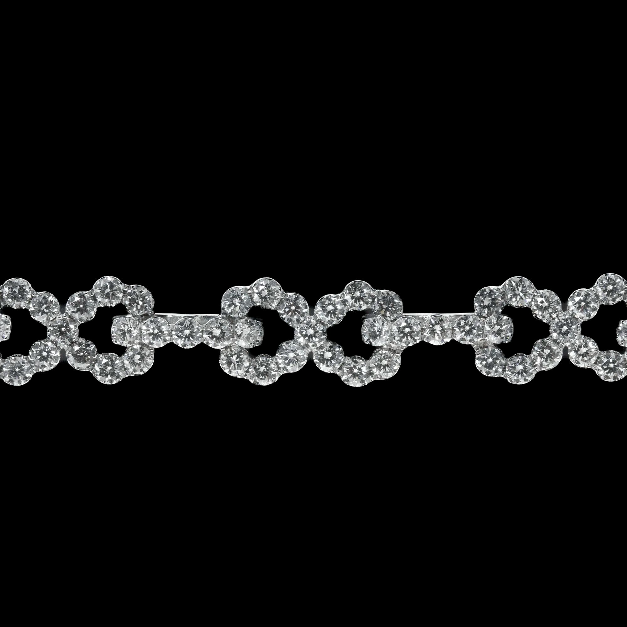 CADENA INFINITO CON DIAMANTES